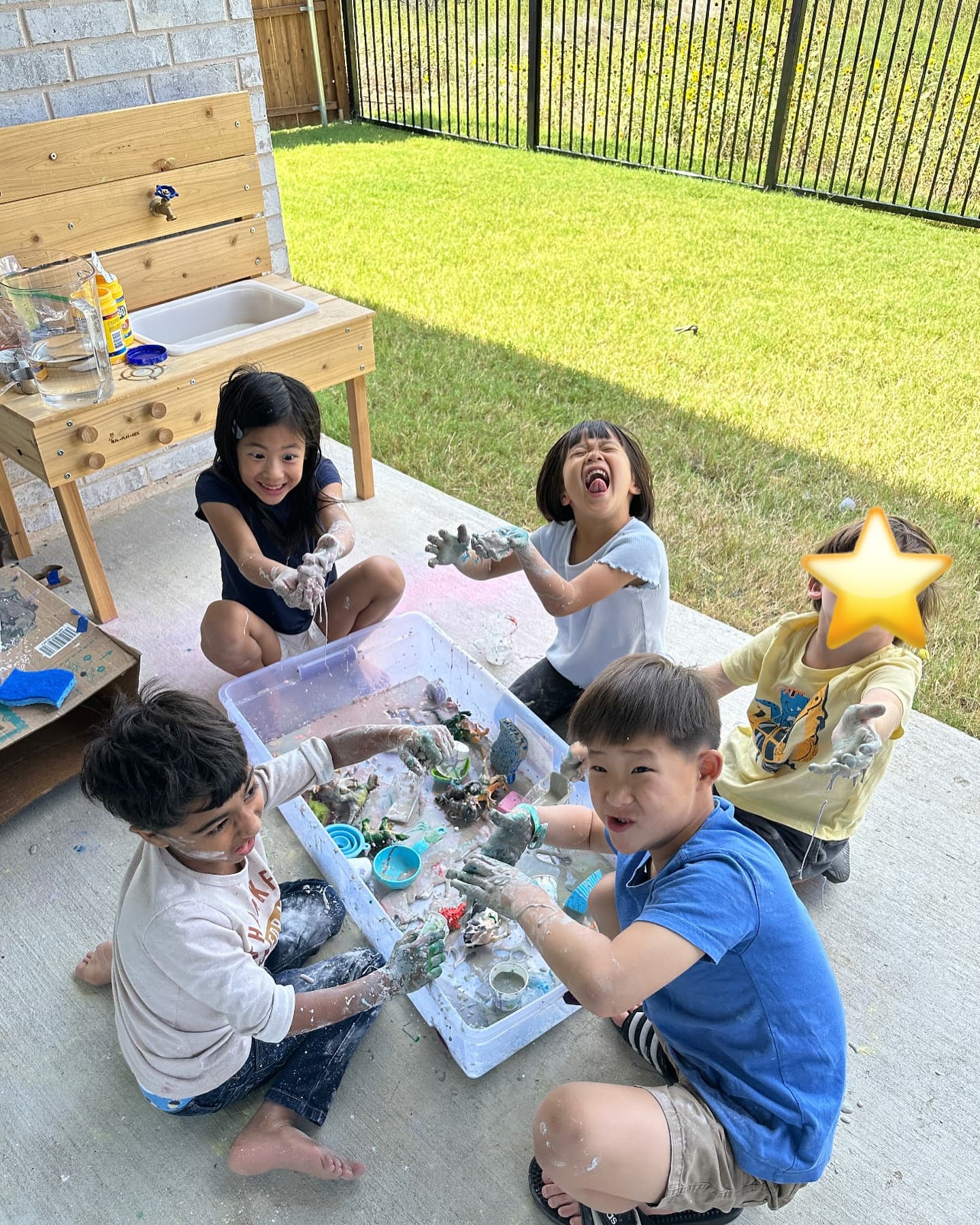 Kids outdoors